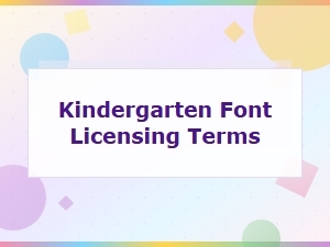 Understanding Kindergarten Font Licensing for Free Commercial Use